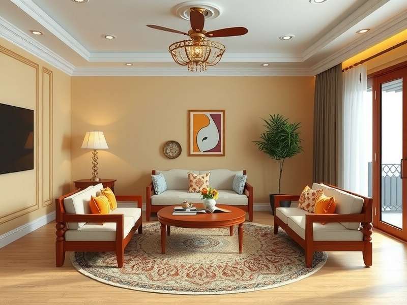 House Flipper Interior Design House Flipper gameplay showing interior design of an Indian style living room with traditional furniture